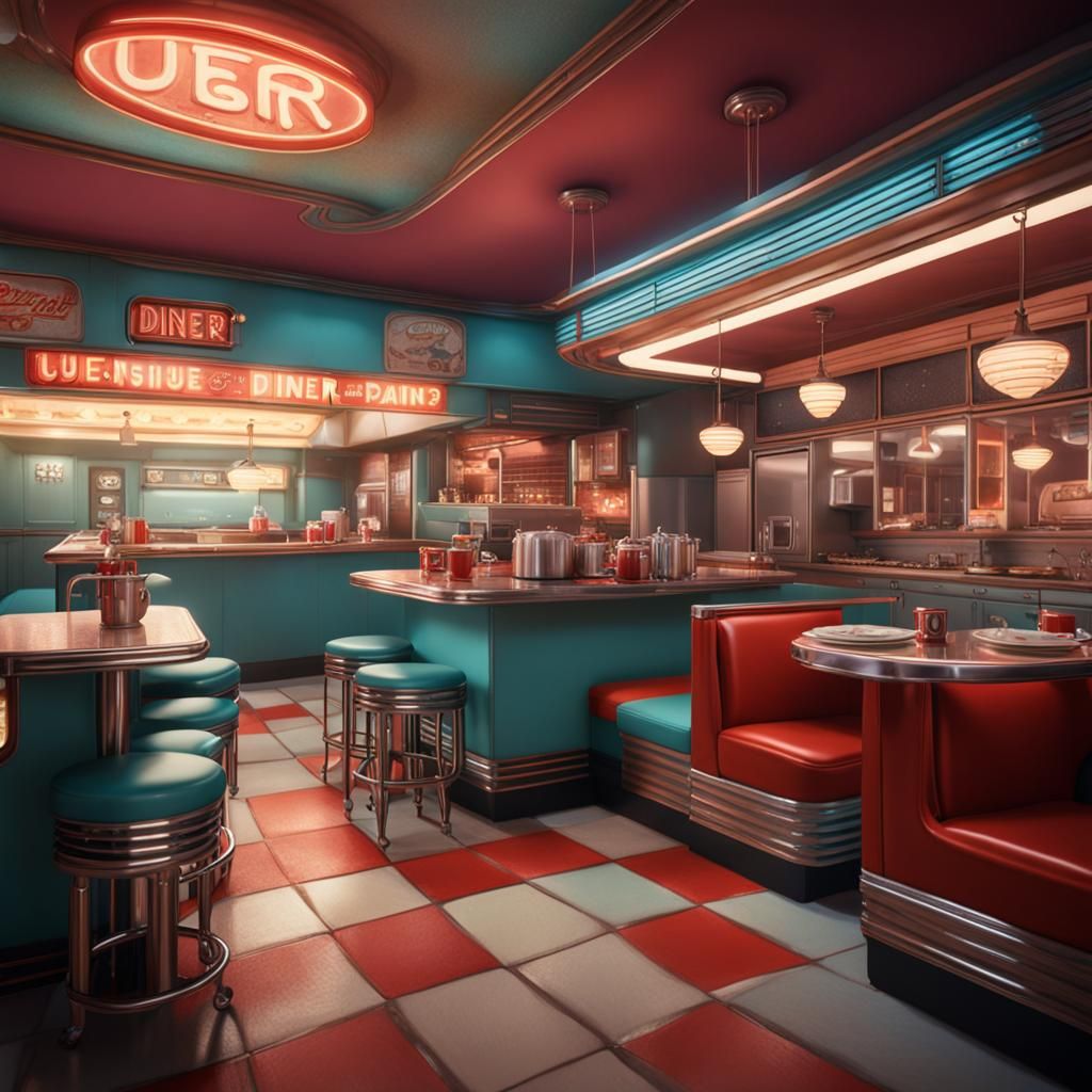 1950s diner