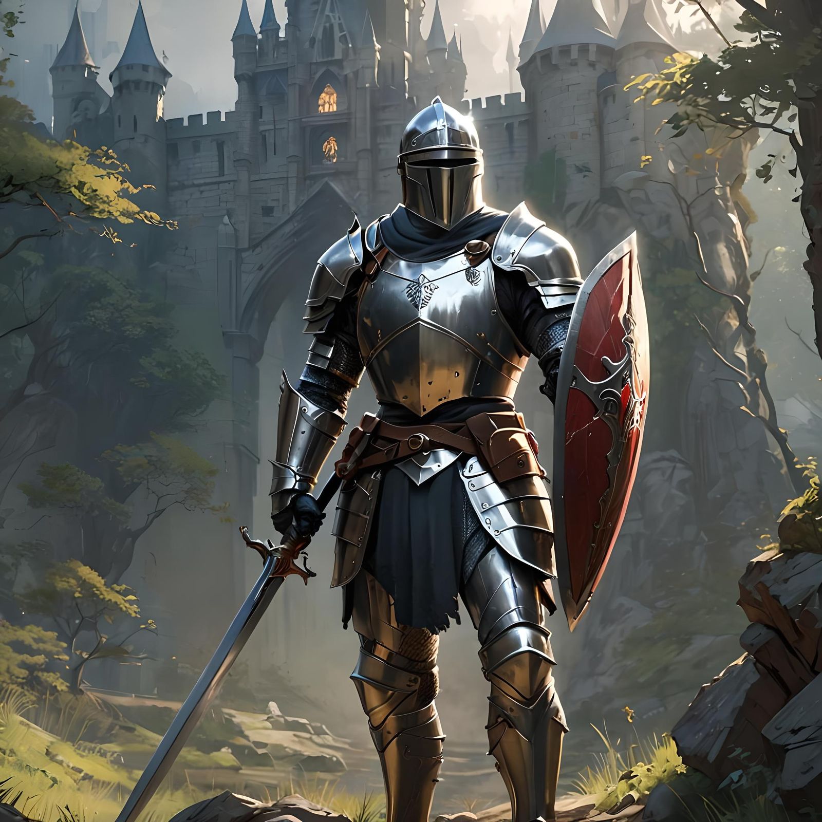 Night the Knight  by @Shelly