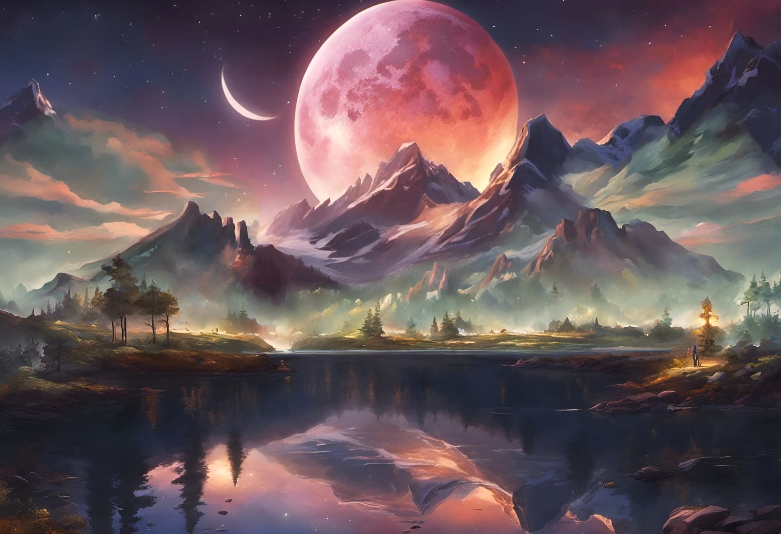 Magical lake  by @WilliamMarshall