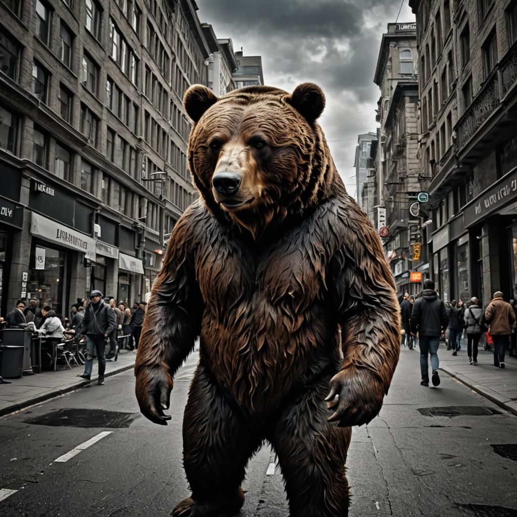 Man or Bear? (The world is a stupid place full of stupid peo...