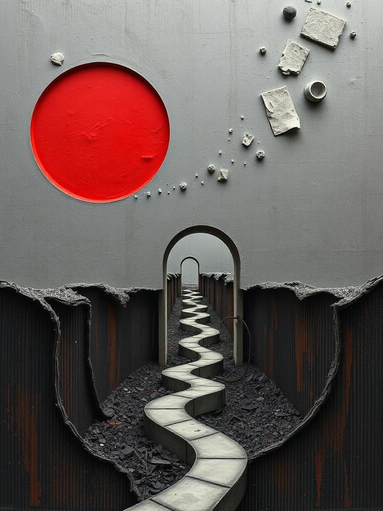 Radioactive Decay: Duchampian Art Style