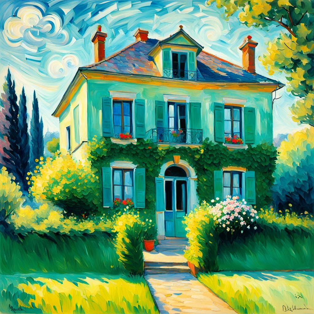 The house, the impressionist's dream