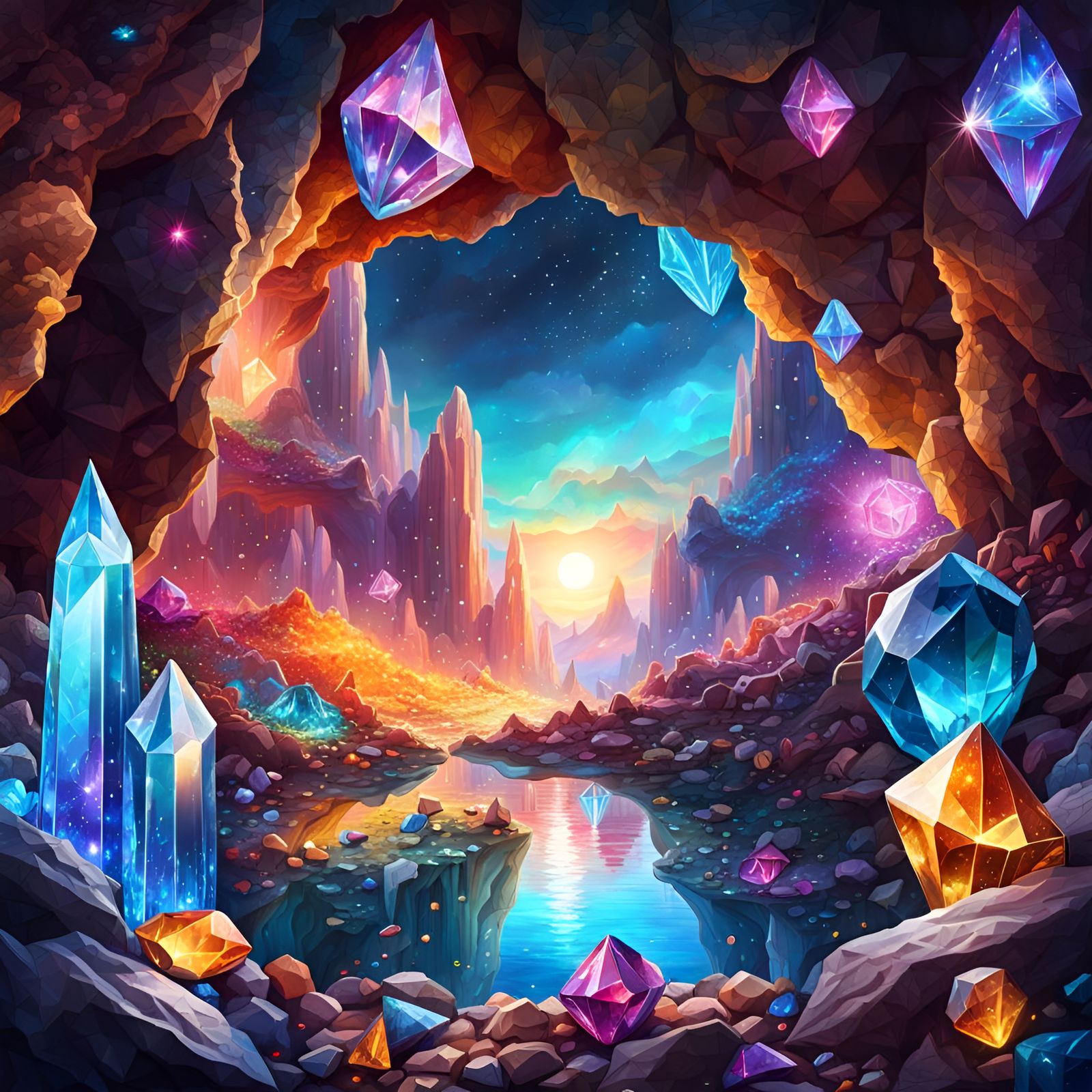 Crystallized  by @ParryEagle97