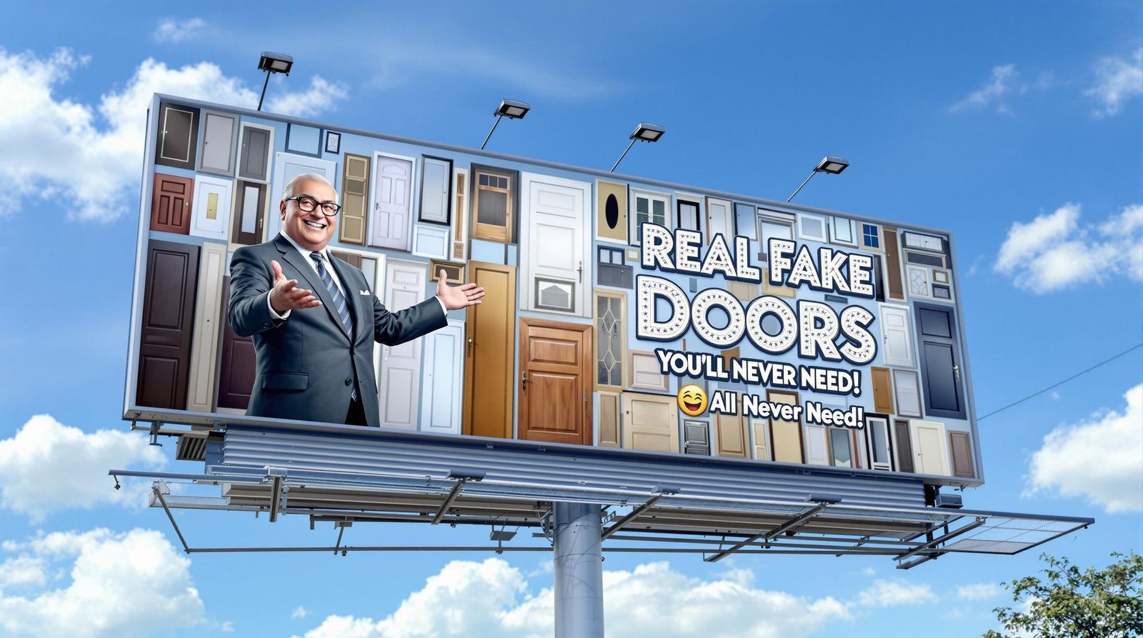 What are you waiting for? Come on down to Real Fake Doors!  by @morr5750