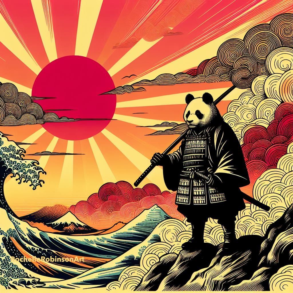Samurai Panda