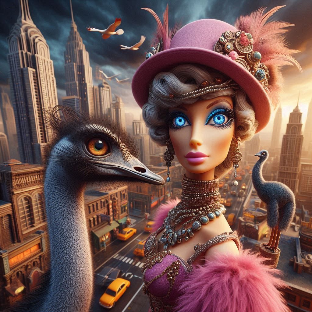 Surealistic Barbie World