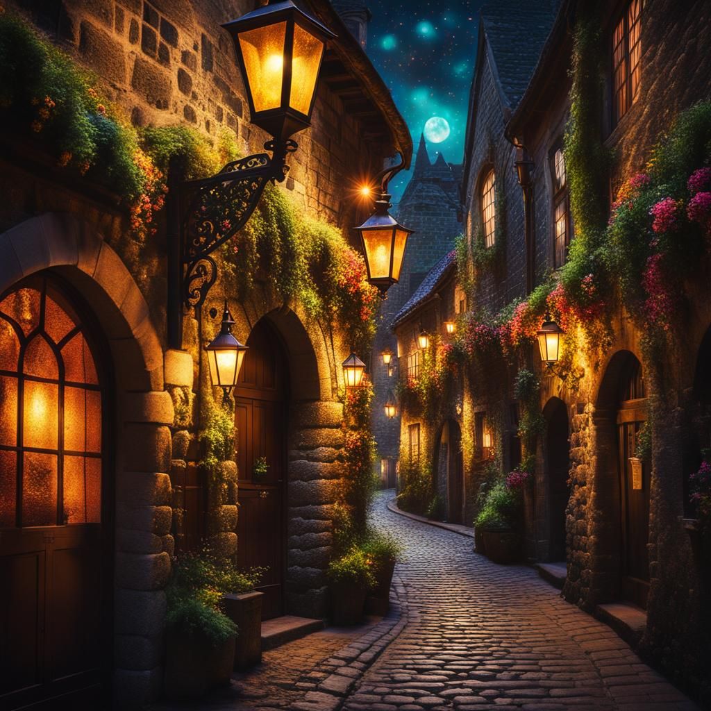 Summer night  by @Wacky Fun