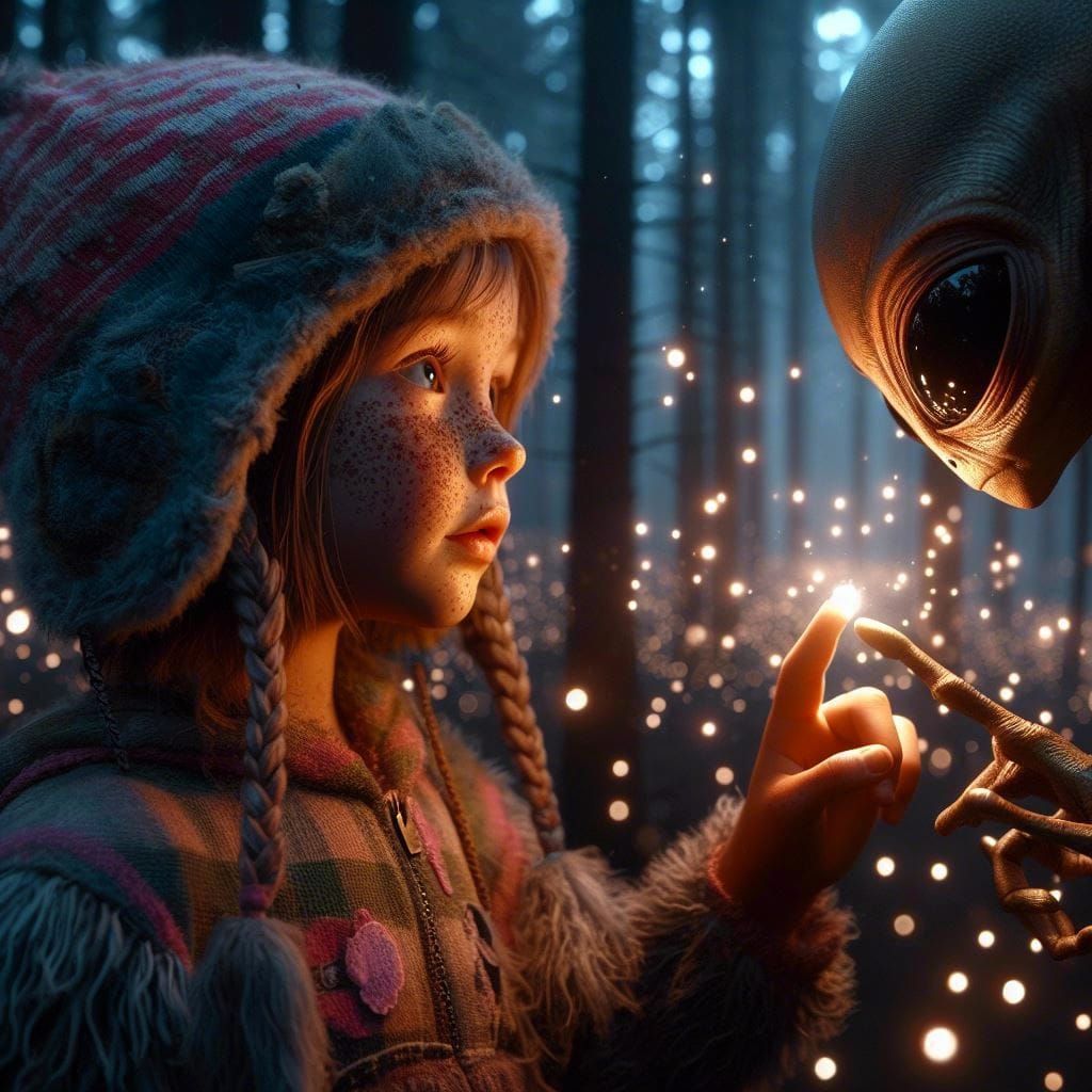 An Alien Encounter  by @Rosie