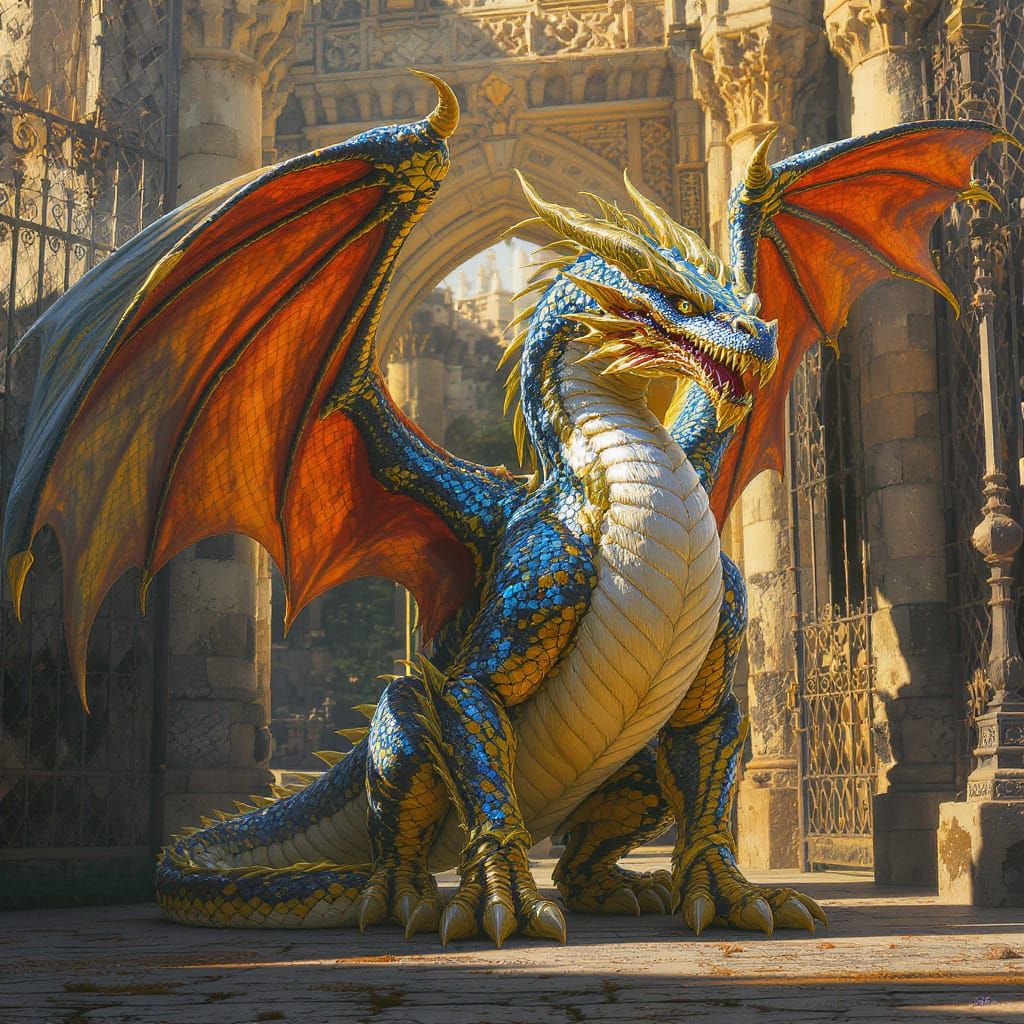 The Castle guard is intimidating..