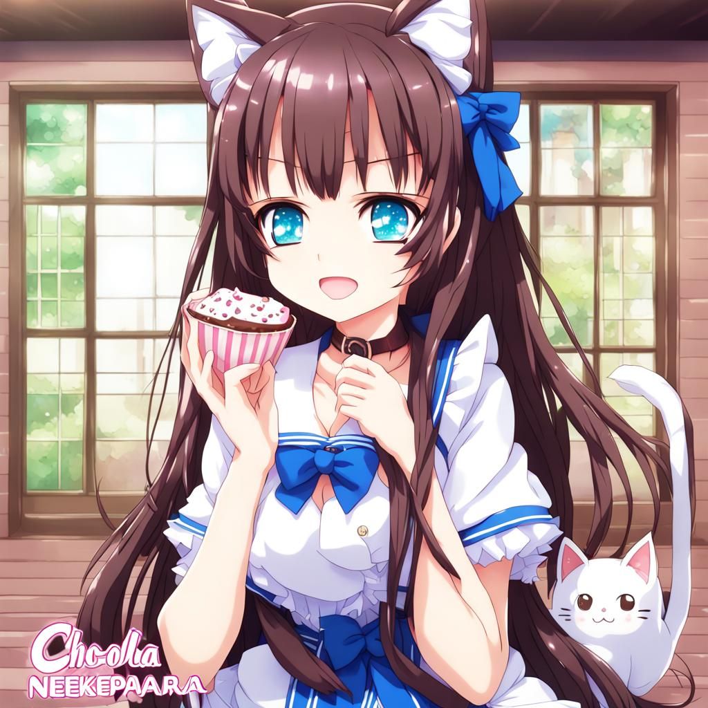 Chocola Nekopara - AI Generated Artwork - NightCafe Creator