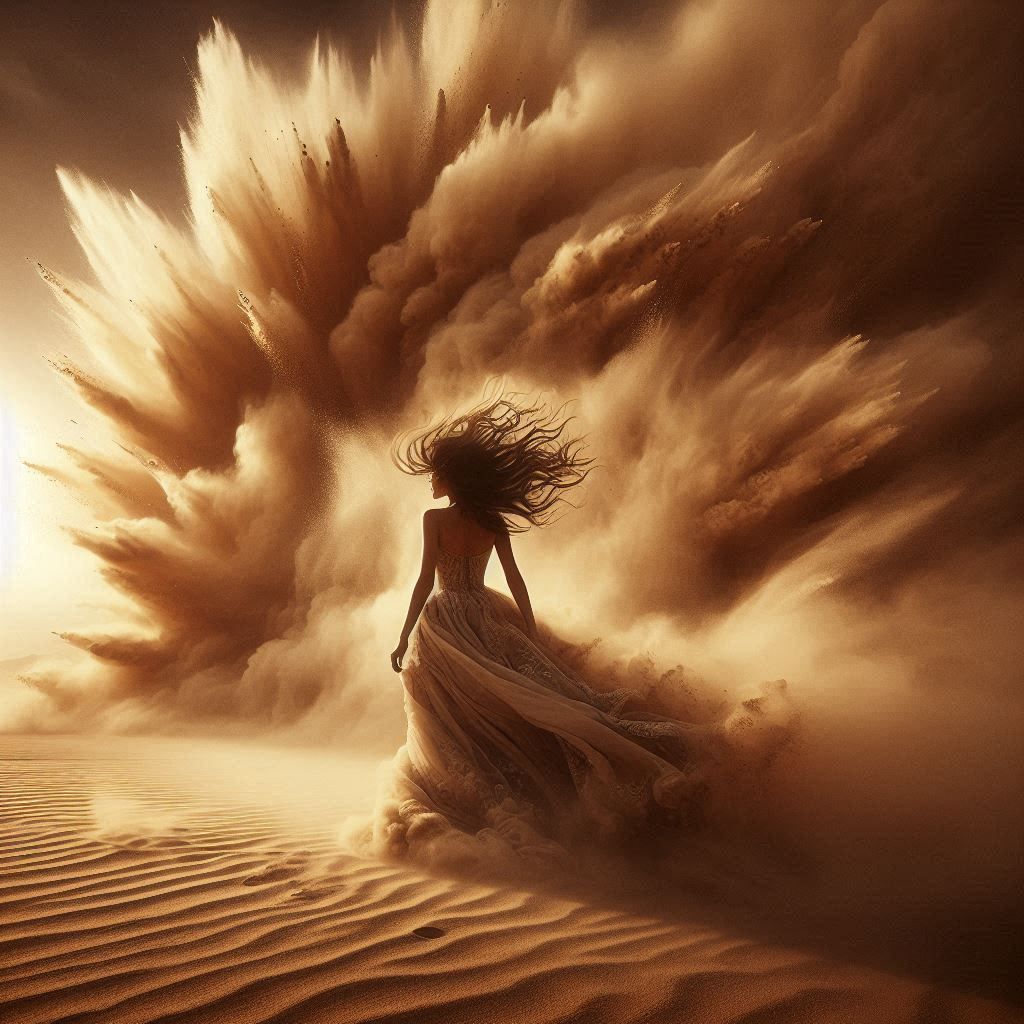 Sandstorm girl