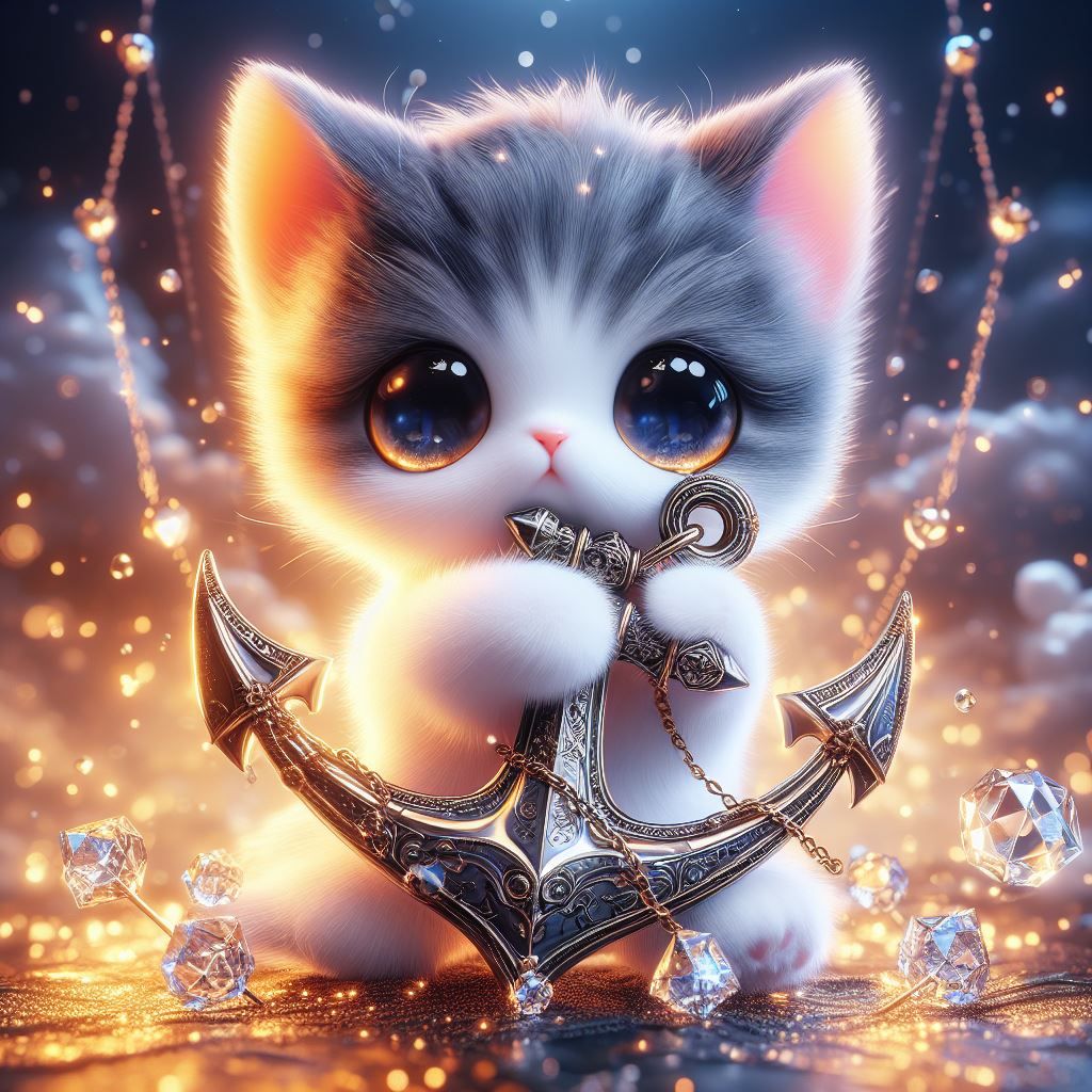 Kitty Anchor - AI Generated Artwork - NightCafe Creator