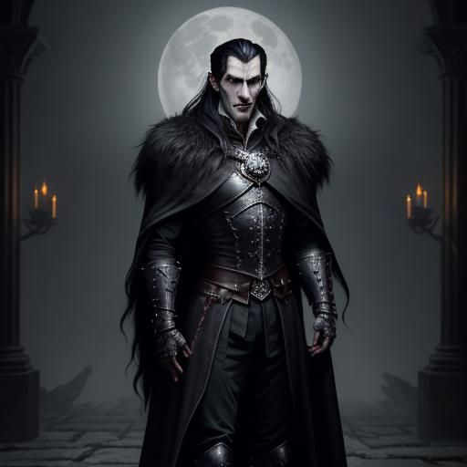 Strahd von Zarovich, a vampire lord from the misty land of Barovia ...