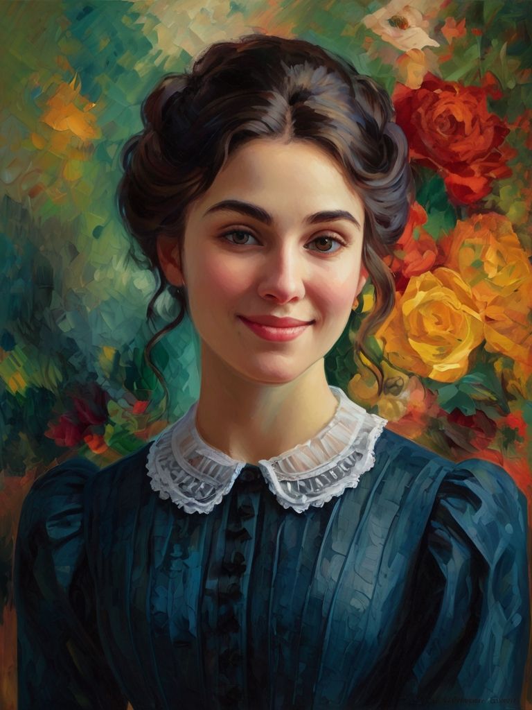 Portrait of a young lady