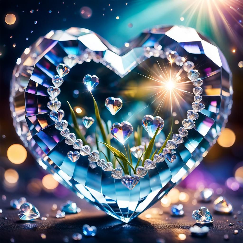Crystal heart