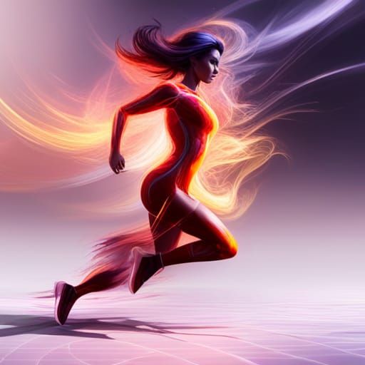 running woman