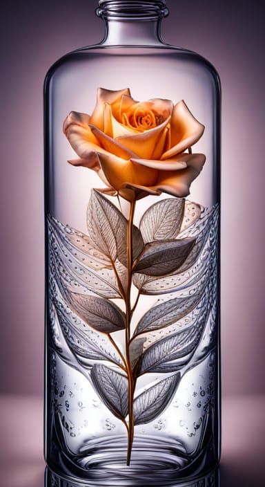 The Eternal Rose - AI Generated Artwork - NightCafe Creator