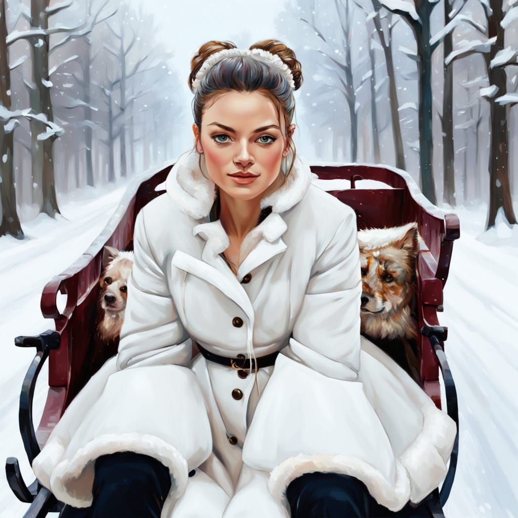 Snow Wilder Oil on Canvas