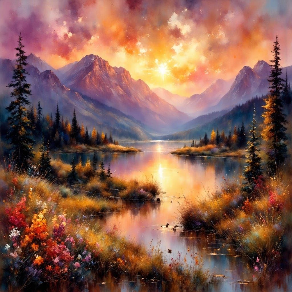 Purple Mountain  by @BendyJ