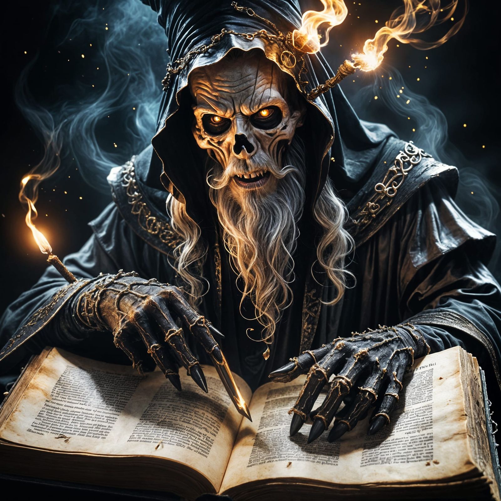 Evil wizard  by @Pilgrimm