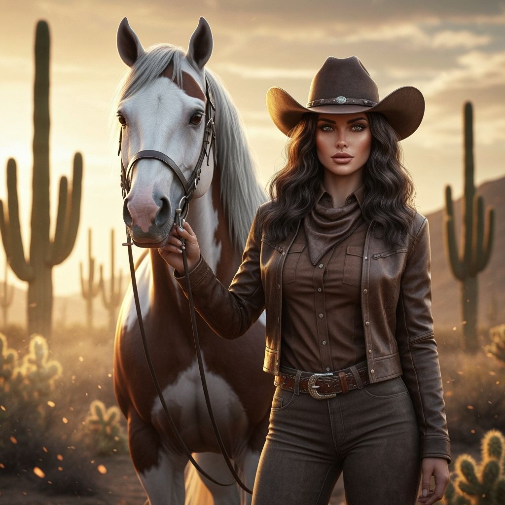 Elegance, courage, and the freedom of the open desert.”  by @Tamana Harin