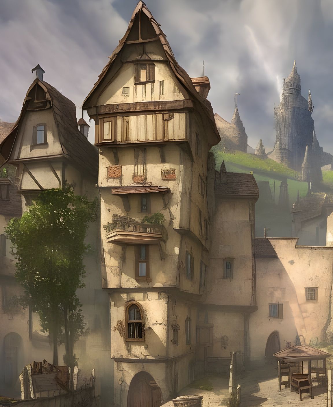 Medieval B&B - AI Generated Artwork - NightCafe Creator