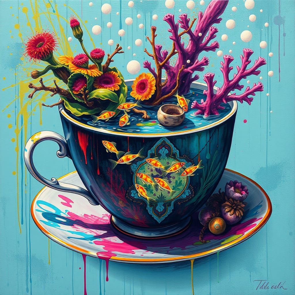 What living in the  teacup