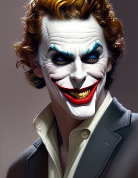 joker portrait - AI Generated Artwork - NightCafe Creator