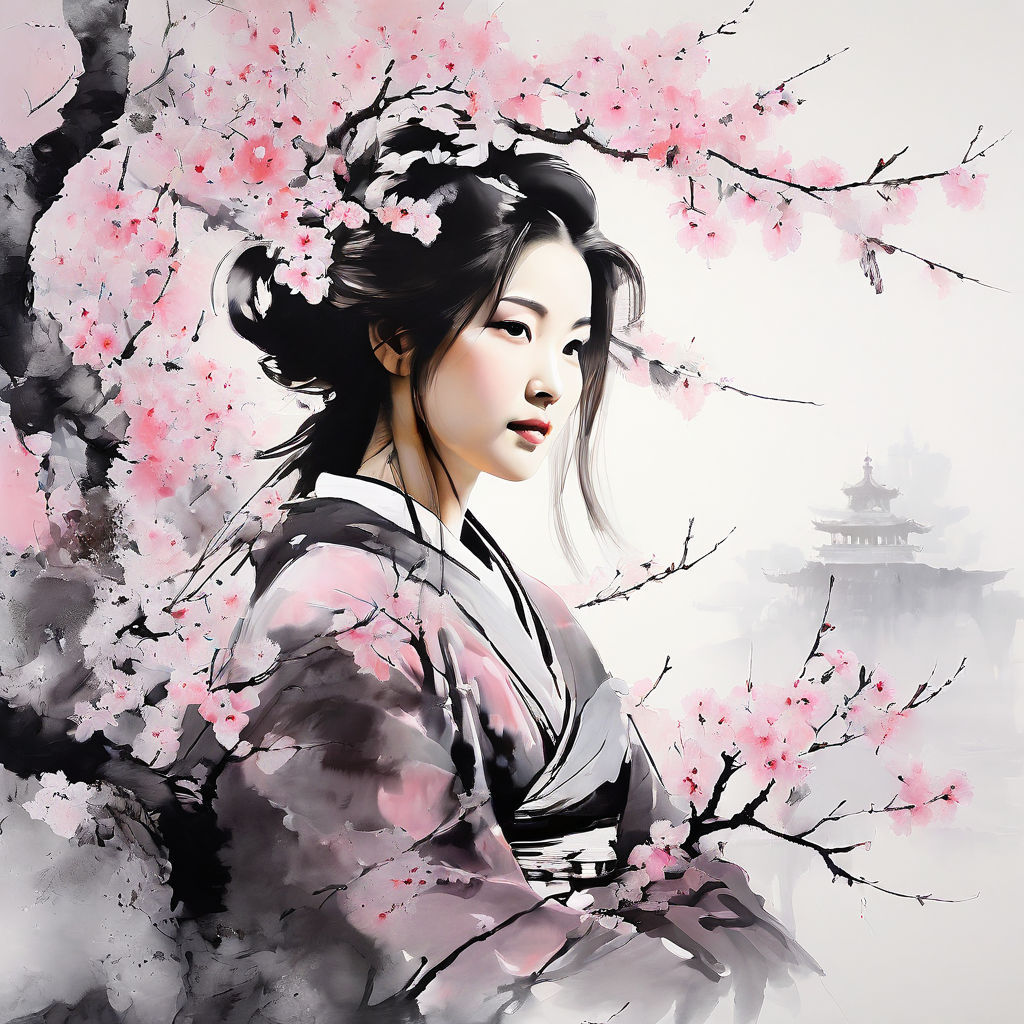 Under cherry blossom trees 2