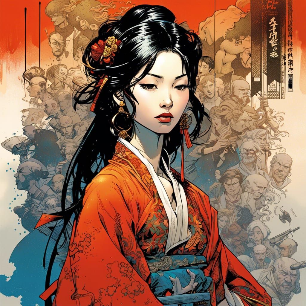 A beautiful Chinese woman   by @Navneet