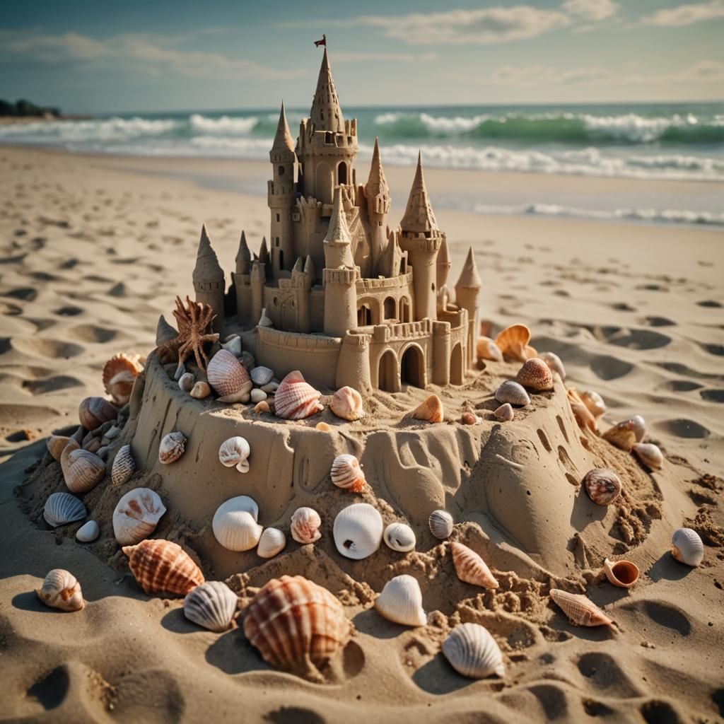 🐚 Sand Castle 🐚  by @Alex