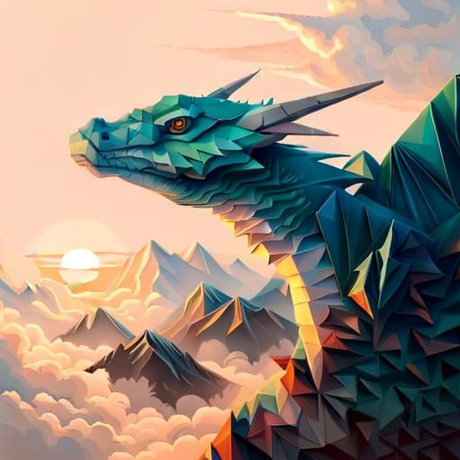 The Watcher Above the Clouds  by @Inferno