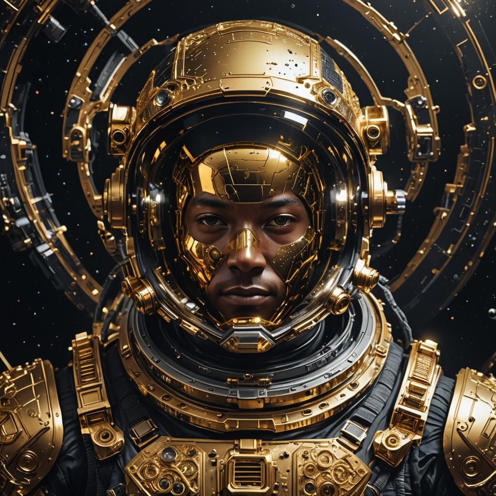 An astronaut