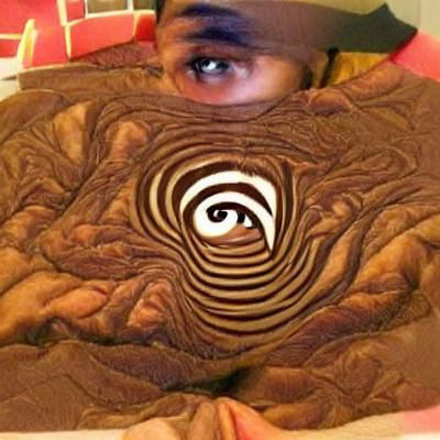 I was looking for my third eye and all I found was a brown s...