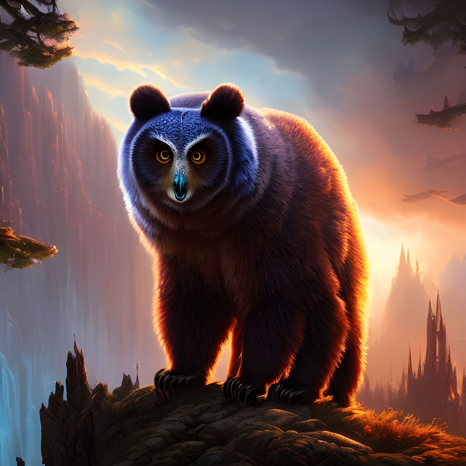 Owl-Bear  by @Tracie