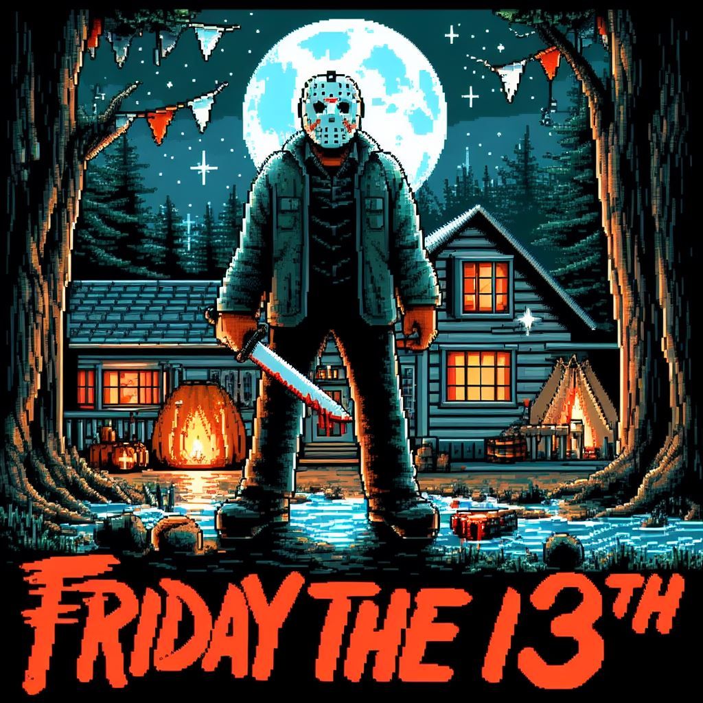 Friday The 13th 8 Bit