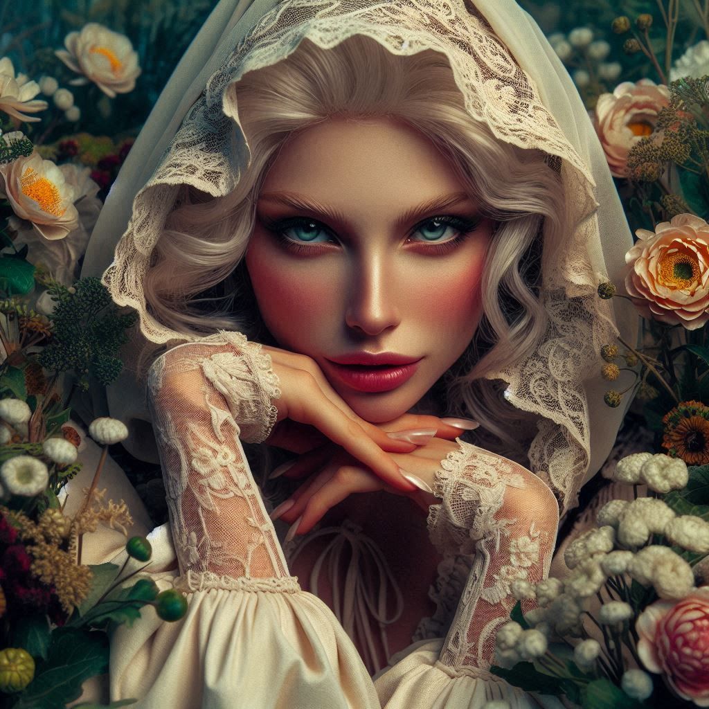 Gossamer Veiled Beauty: Die Faszinierende Weibliche Mystik