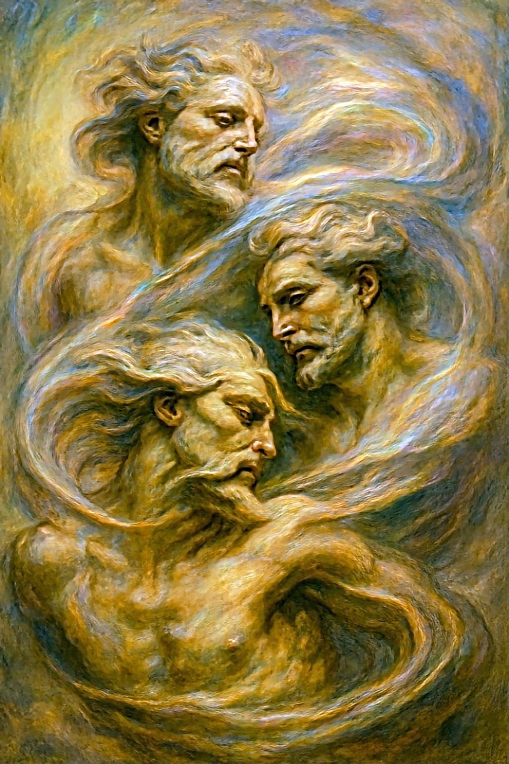 The Devine Trinity of Dementional Space as Depicted by a Renaissance Artist