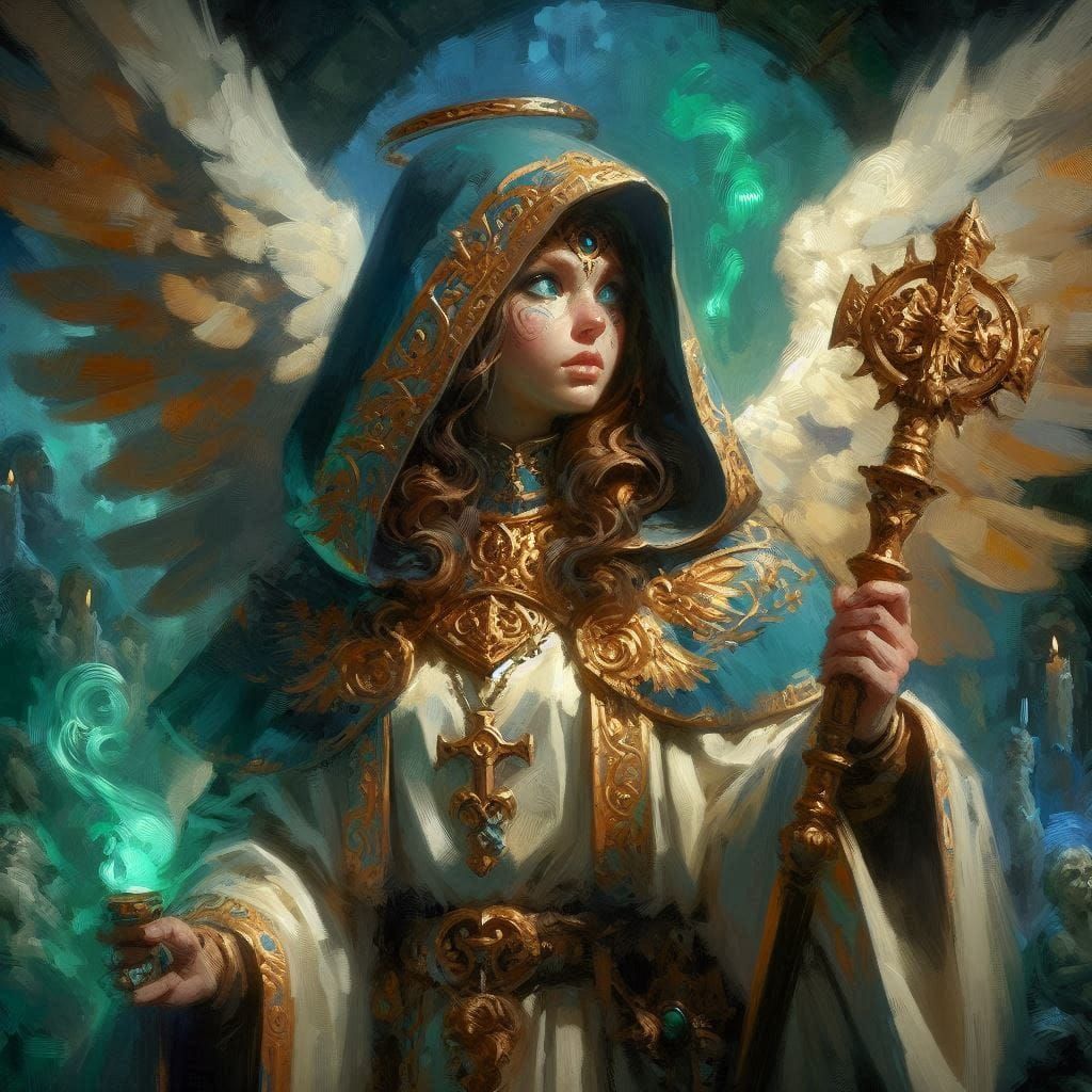 The Winged Priestess