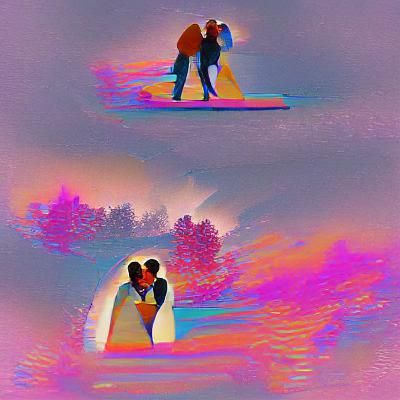 a couple in love