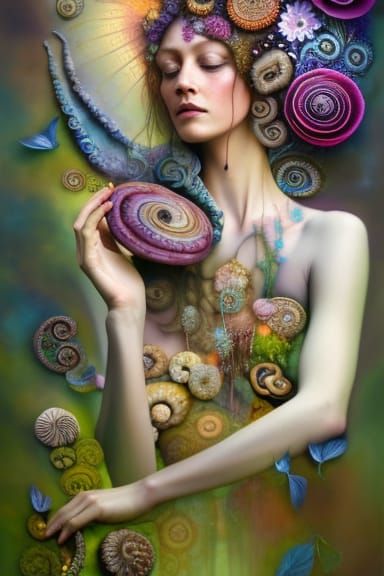 Ammonite Woman
