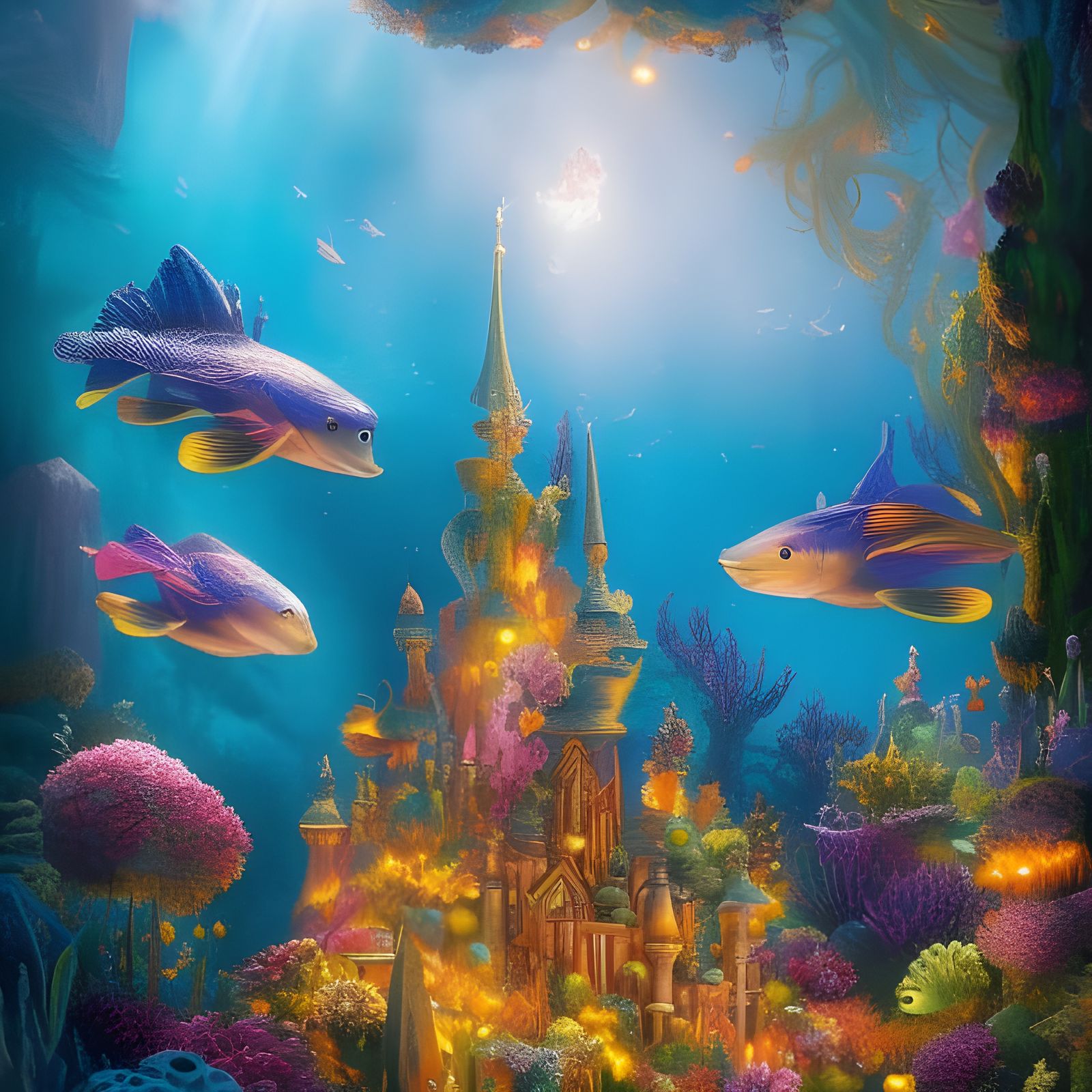 Castle for a Mermaid  by @Sharonjoy