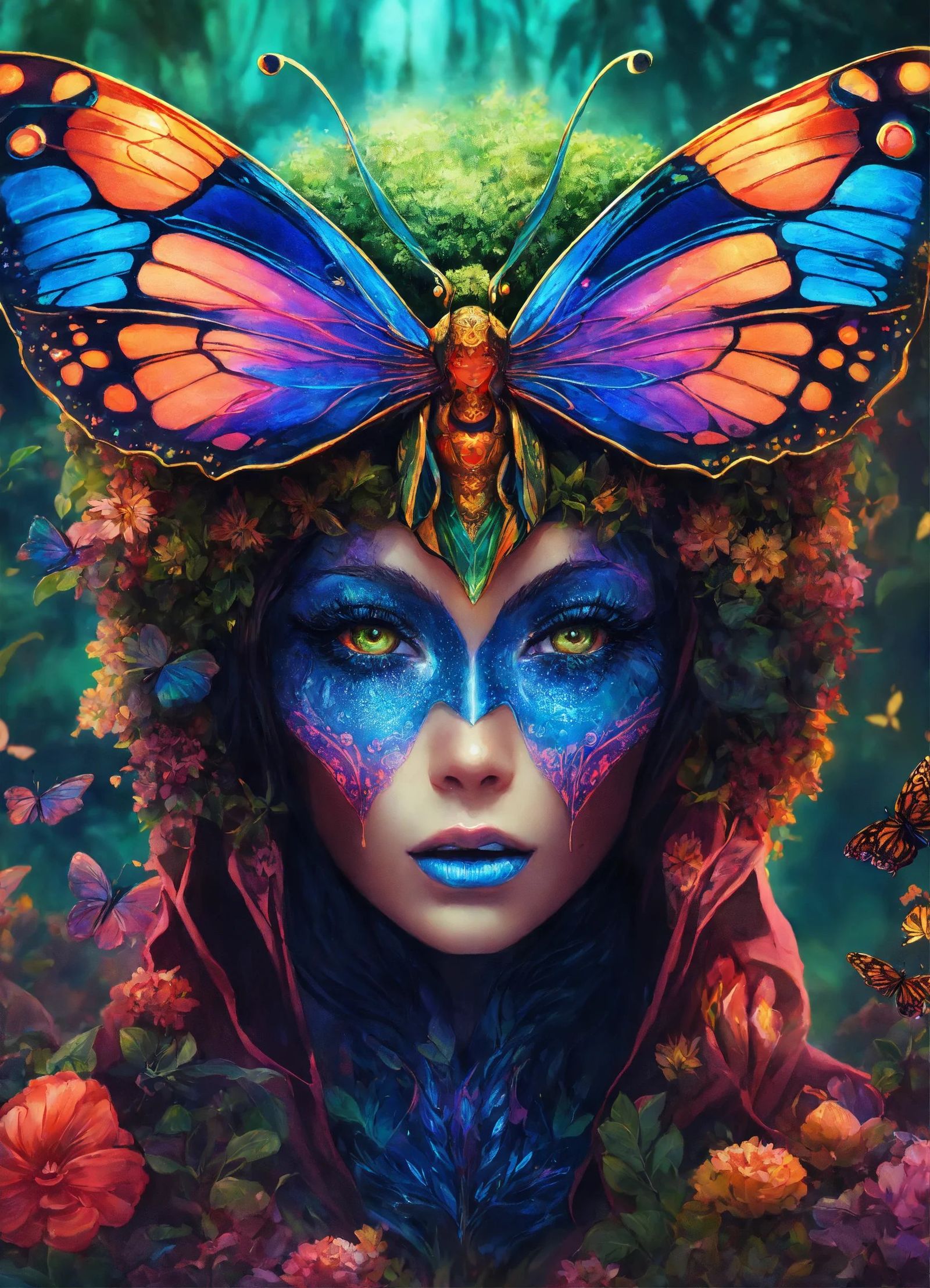 butterfly human creature 0.1