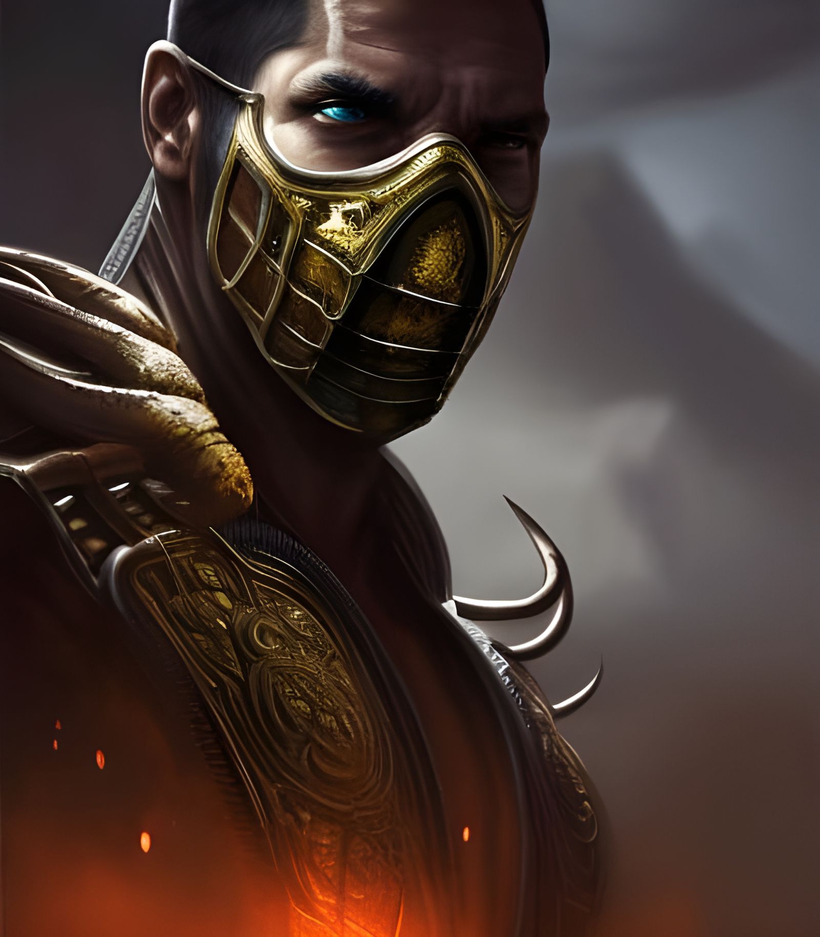 Rugged Scorpion (Mortal Kombat Universe)   by @Era