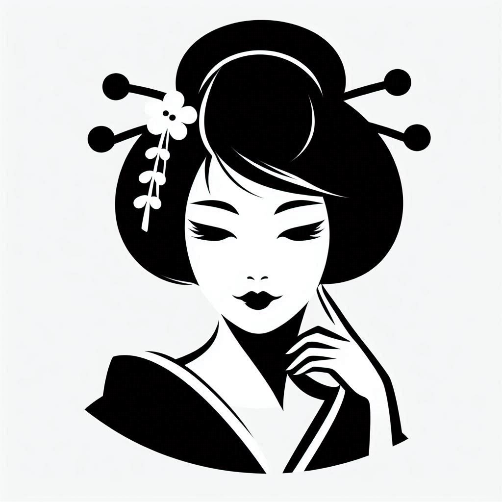 Minimalist geisha