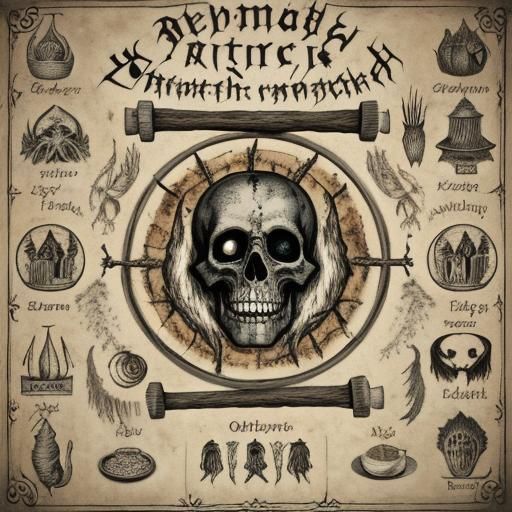 fire, ritual, ingredients, germanic, sacrifice, witchcraft, ...