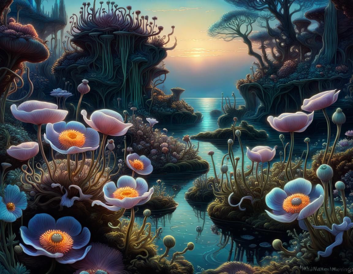 Trippy Landscape