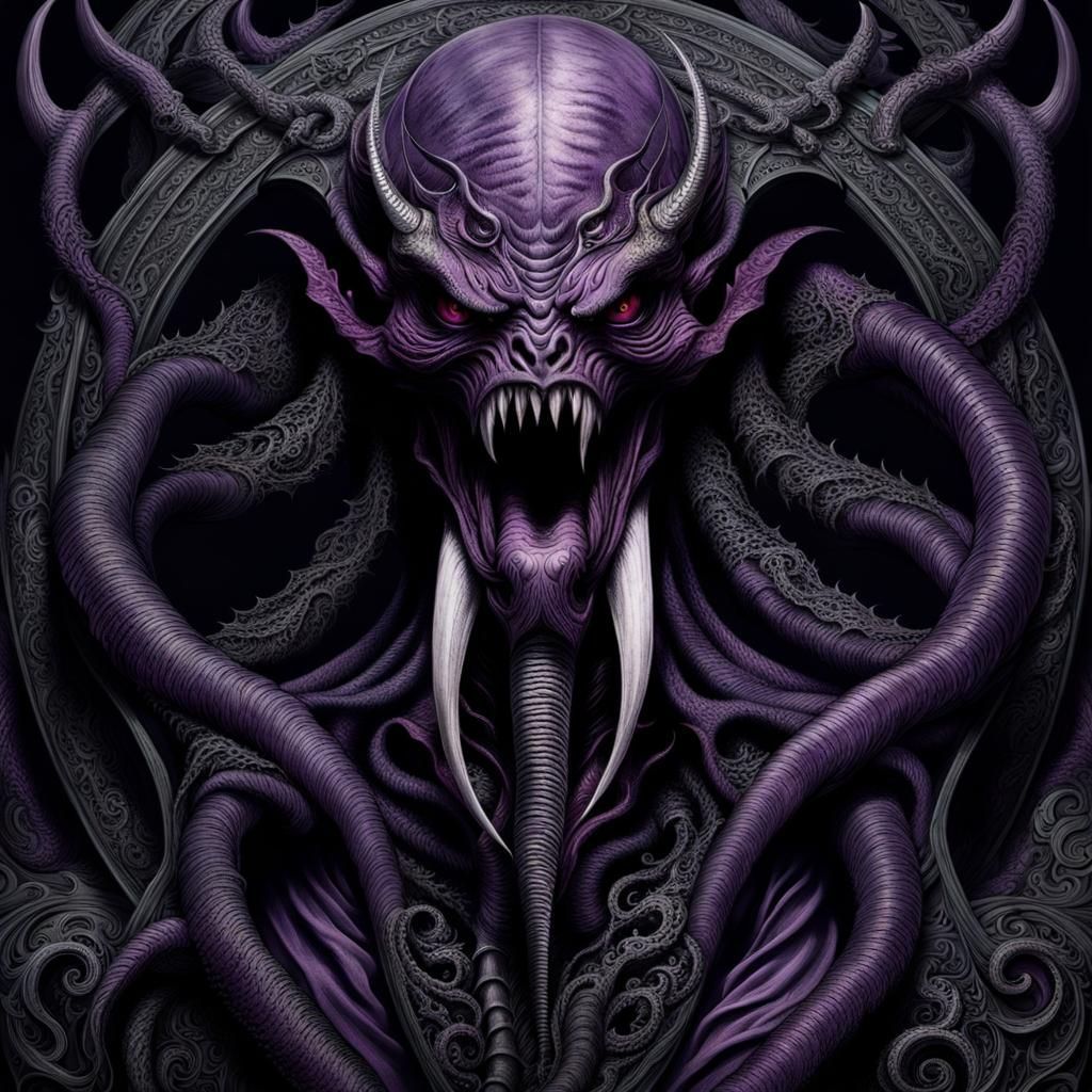 Herald of Slaanesh XIII - AI Generated Artwork - NightCafe Creator