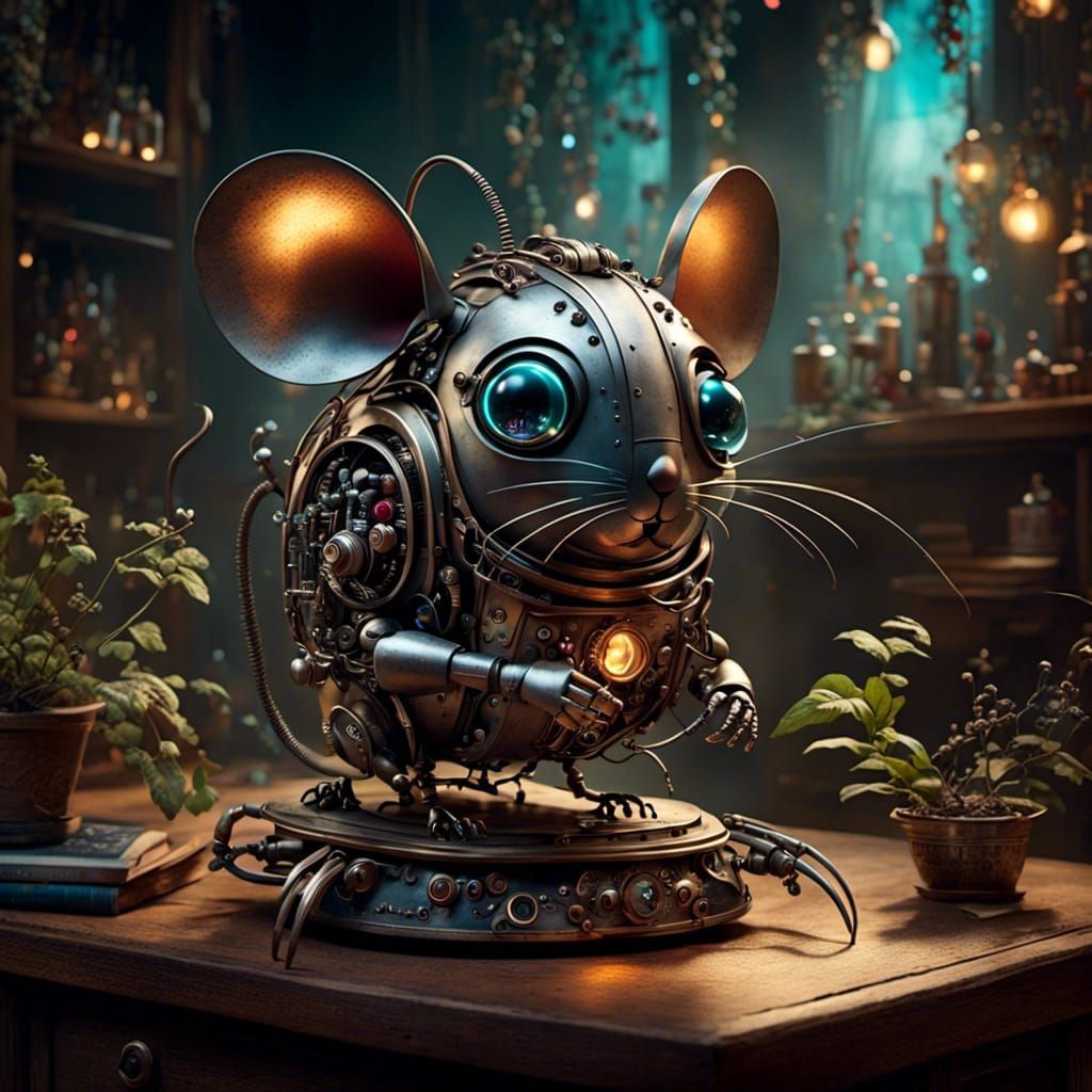  <lora:Robots:1.0> mouse