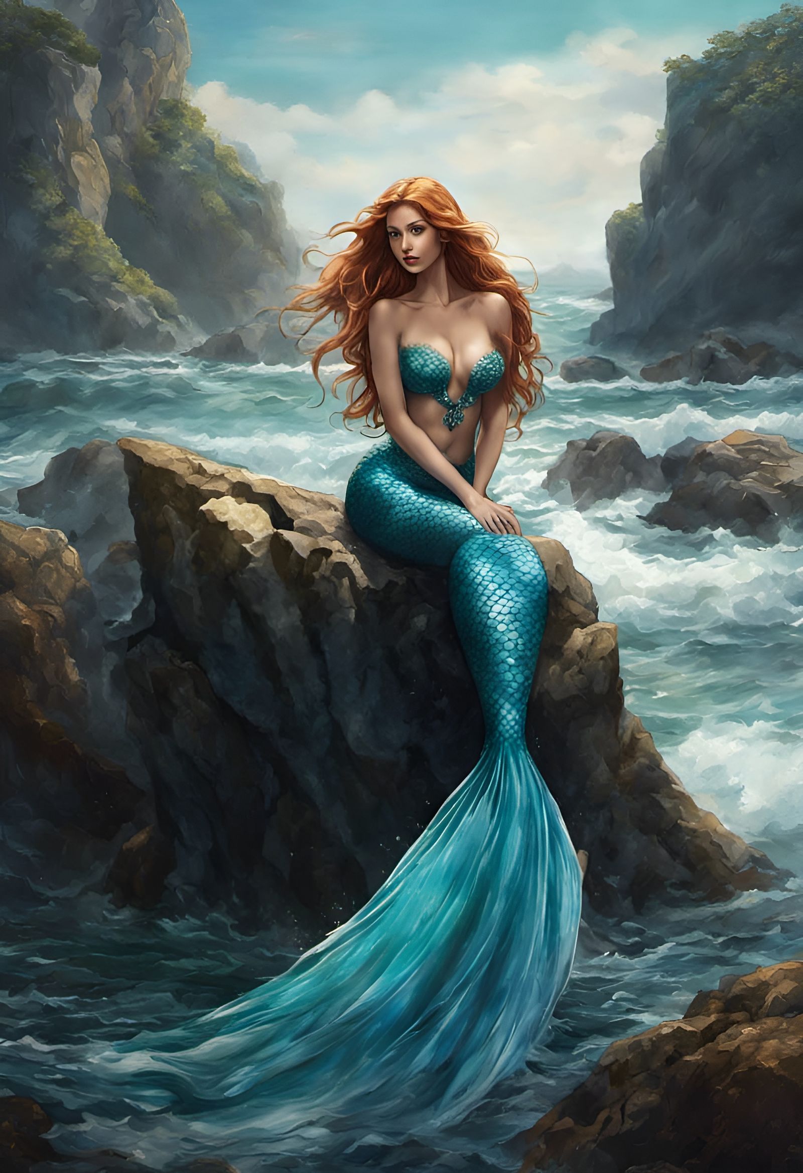 Mermaid Dreams  by @Darkblane